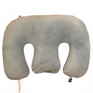 Twin Z Pillow 6 Uses In 1 For Breastfeeding Bottle Tummy Time Babies Light Blue